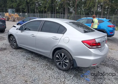 2015 Honda Civic Ex from USA, damaged, VIN 19XFB2F84FE264920